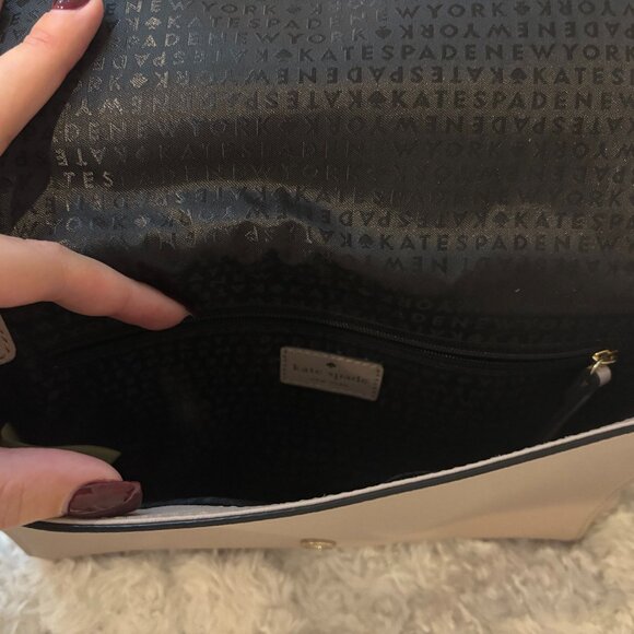 KATE SPADE WKRU4643 ALEK TILDEN PLACE COLORBLOCK LEATHER CROSSBODY BAG - Picture 5 of 5